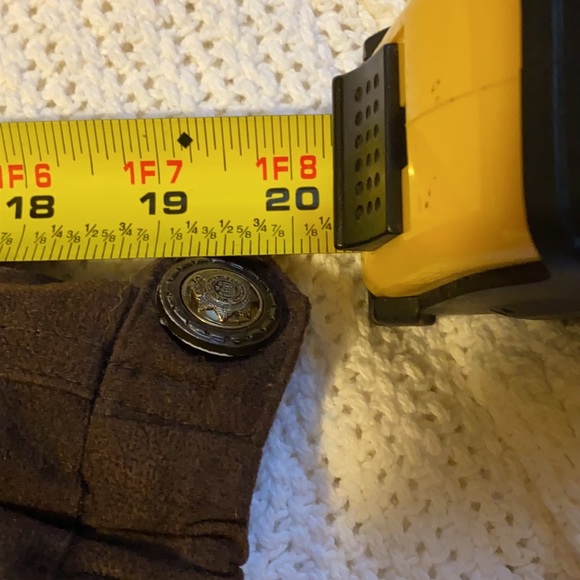 Carlo Brioni dark brown winter jacket size small - Picture 3 of 12